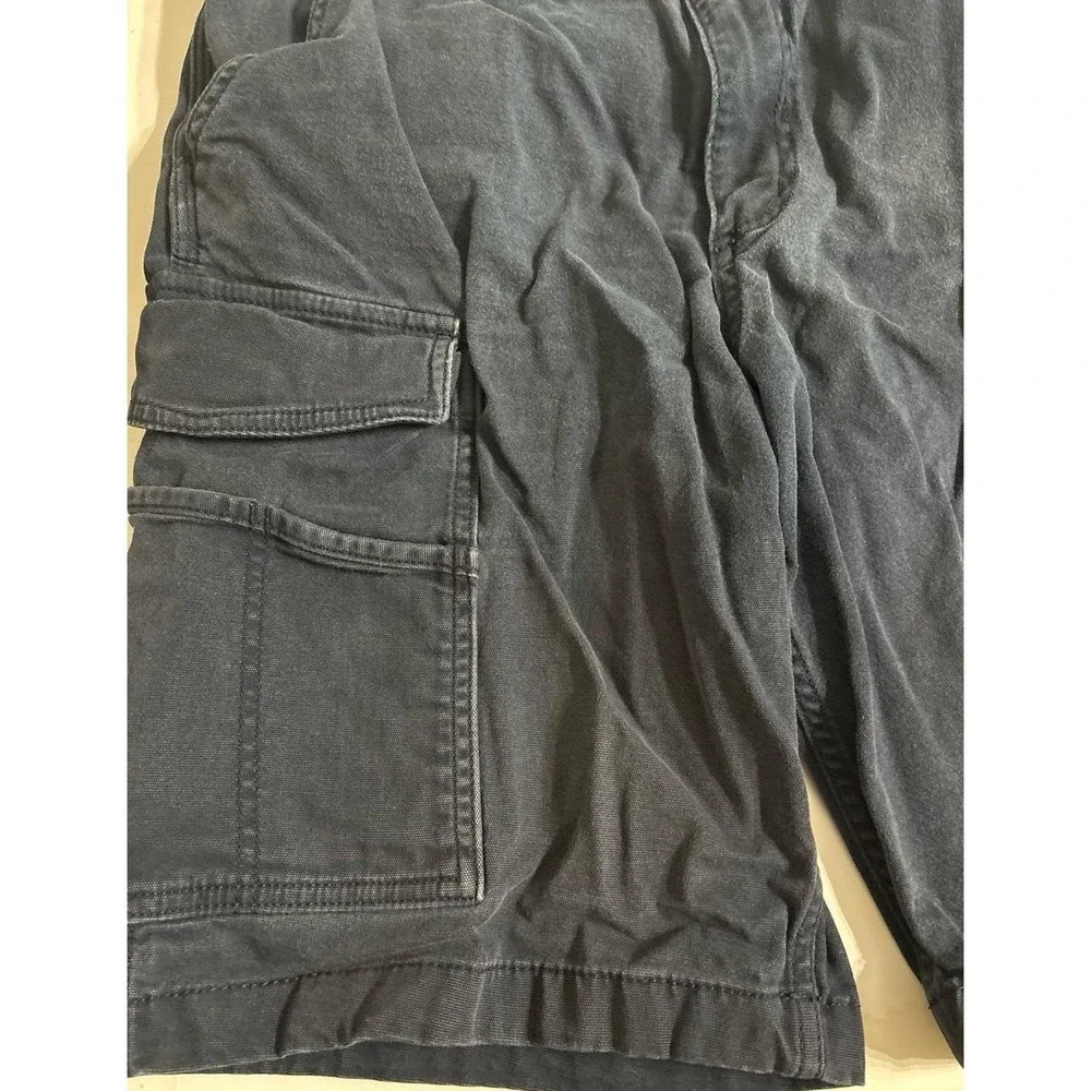 Carhartt Navy Cargo Relaxed Fit Shorts (Sz 34) Work wear